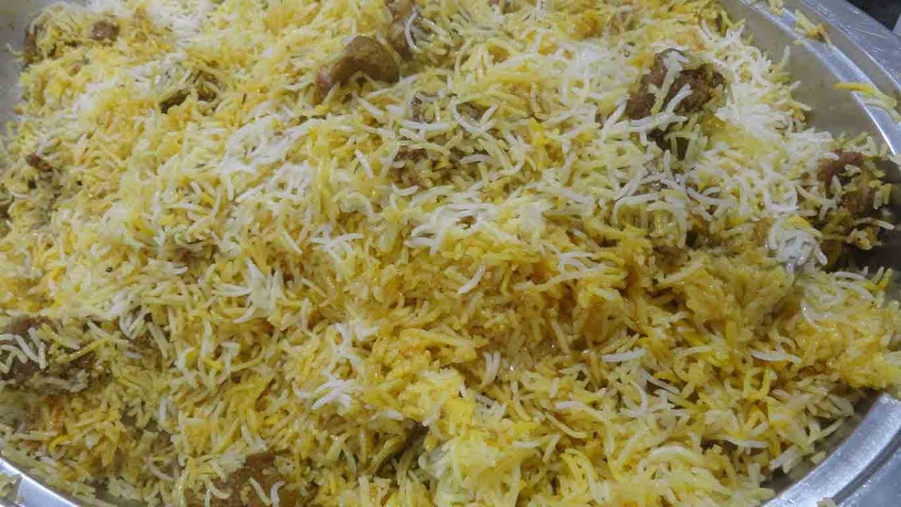 Mutton Biryani : Pressure Cooker Mutton Biryani - Malabar Mutton Biryani