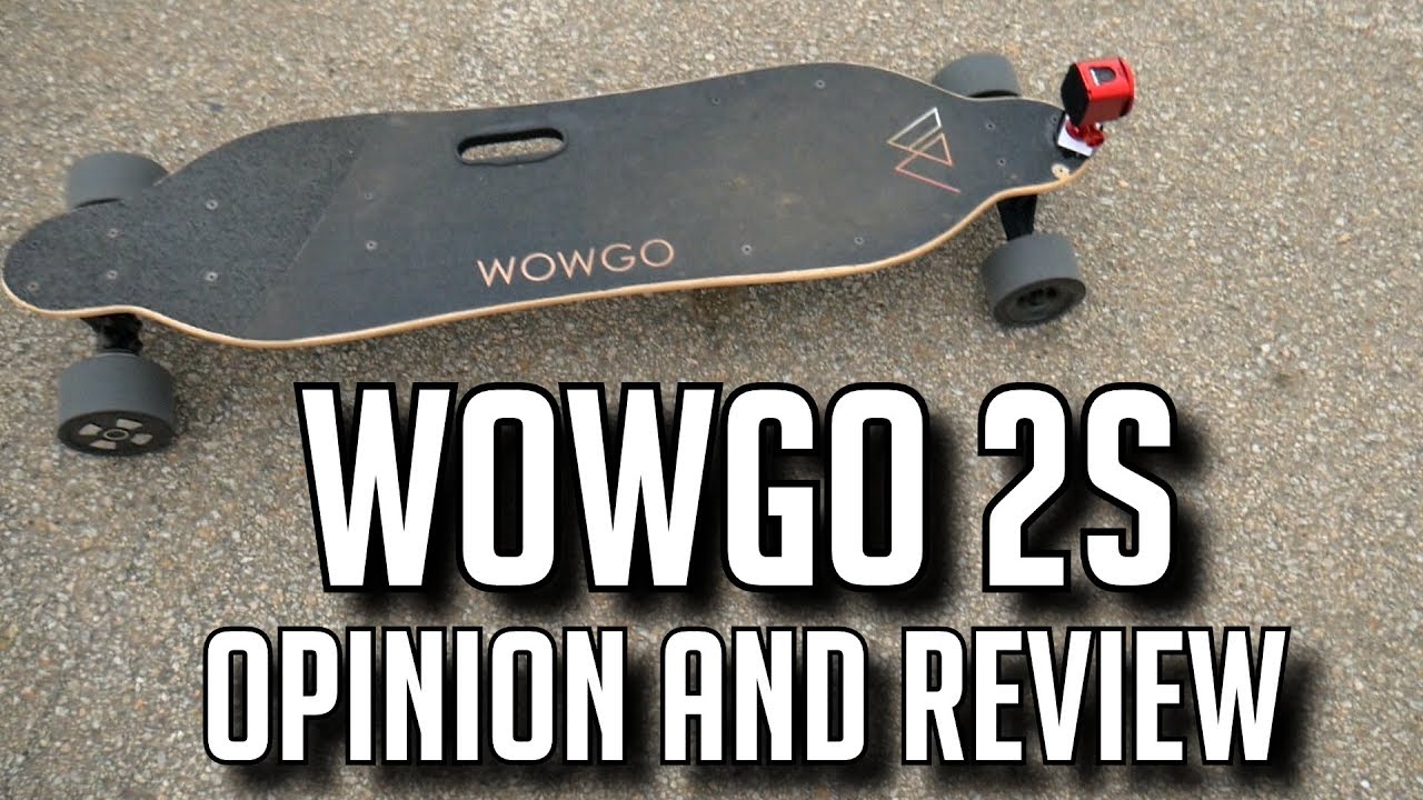 WOWGO 2S Electric Skateboard ESK8 overview and review