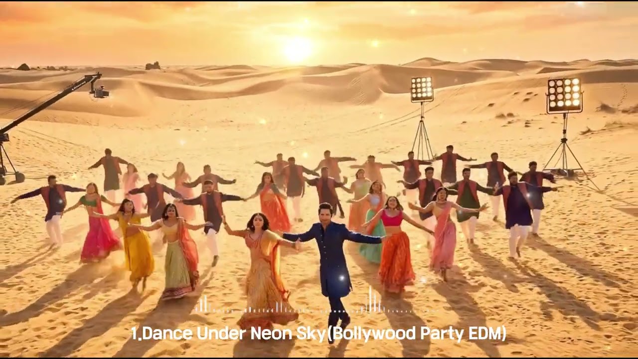1.Dance Under Neon Sky-Bollywood Party EDM 🔥 Indian Dance Music 2026 | Best Bollywood EDM Club Beat