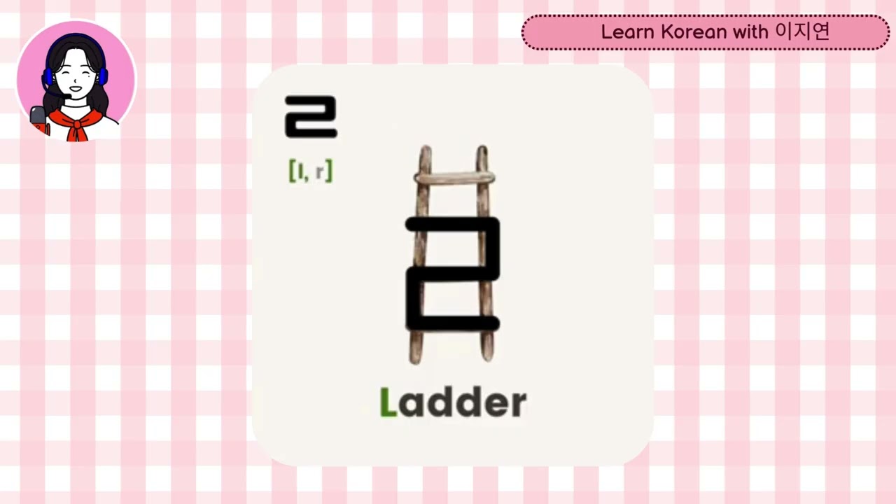 تعلم الابجديه الكوريه بسهوله تعلم اللغه الكوريه من الصفر الدرس الاول #learnkorean