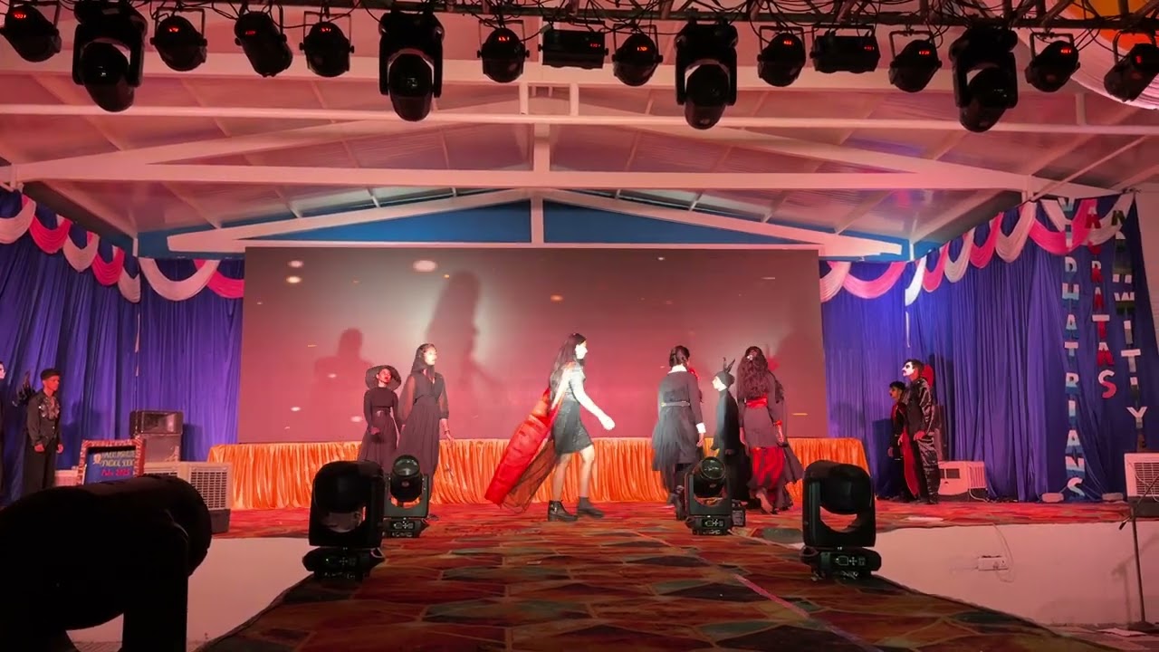 Gothic fashion show|Pulse 2k25|Haveri institute of medical science| 2k24batch 