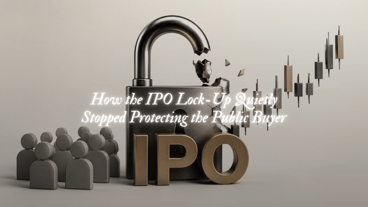 How the IPO Lock-Up Quietly Stopped Protecting the Public Buyer