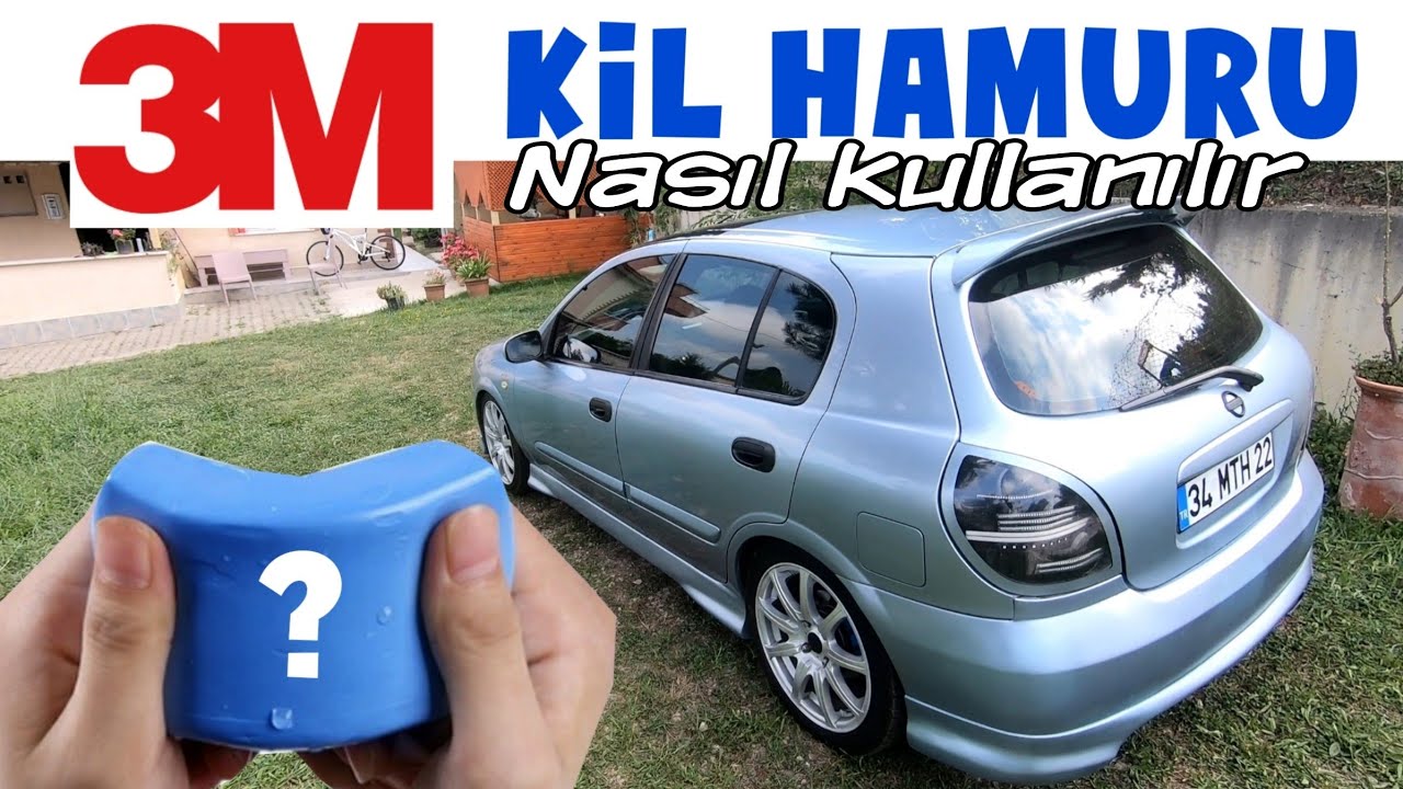 3M KİL HAMURU NASIL KULLANILIR ? DOĞRU KULLANIM NASIL OLMALI ? 3M CLAY BAR TEMİZLİĞİ 