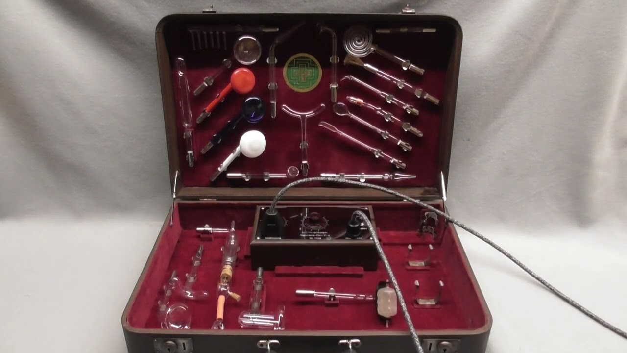 Restored 1919 Atlas Tesla Violet Ray Generator with Original Electrodes - 125 Years Later