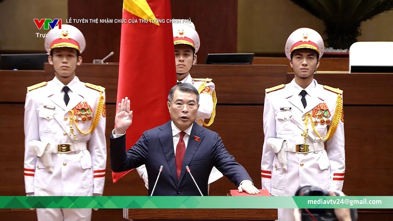Lễ Tuy&ecirc;n thệ nhậm chức của Thủ tướng Ch&iacute;nh phủ L&ecirc; Minh Hưng | VTV