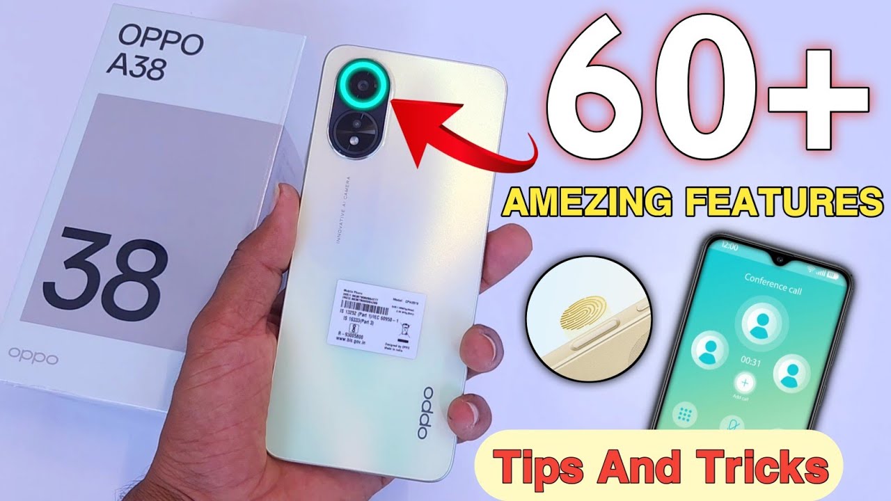 Oppo A38 Tips And Tricks | Oppo A38 60++ Hidden Features | Oppo A38