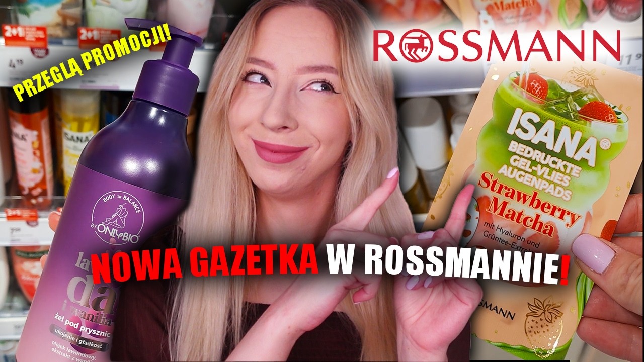 NOWA GAZETKA W ROSSMANNIE! | PRZEGLĄD PROMOCJI ZE SKLEPU | HAUL Z ROSSMANNA
