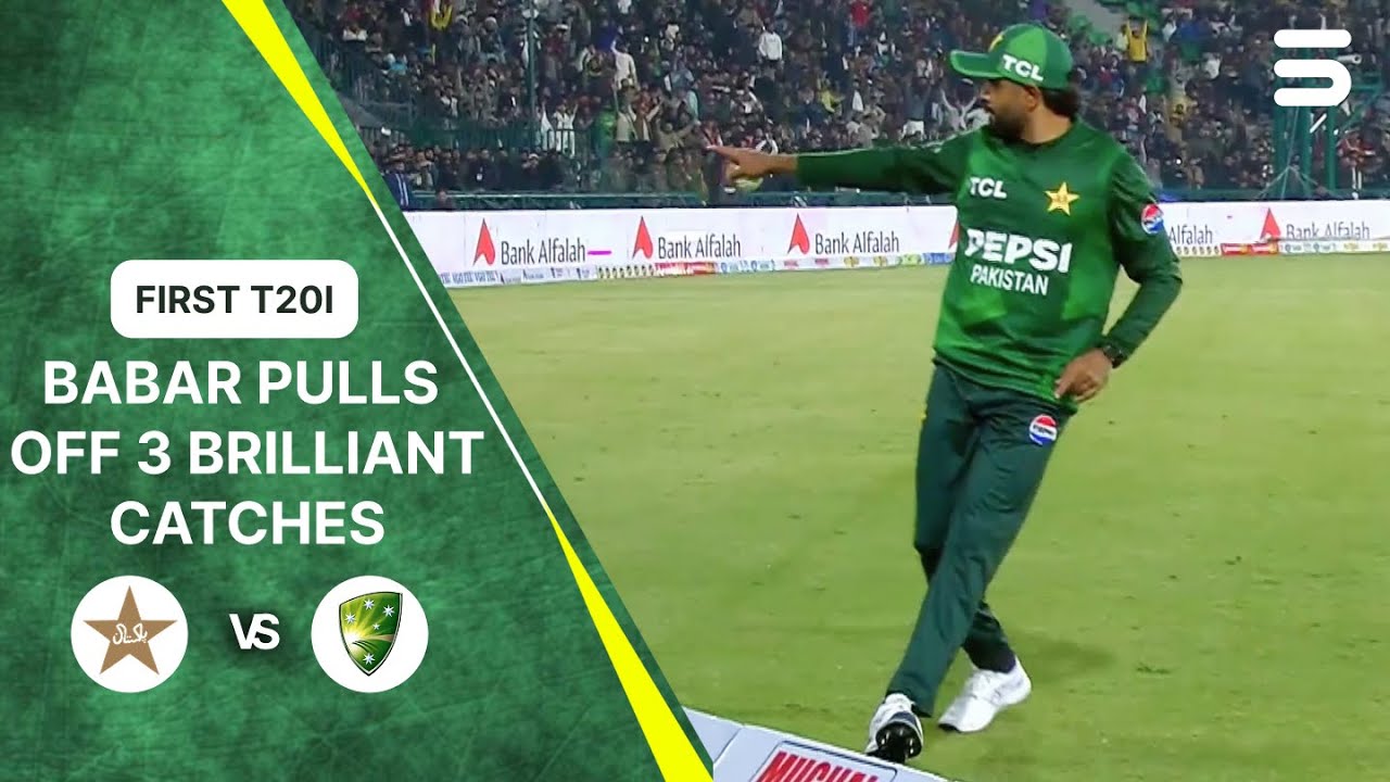 Babar Azam&rsquo;s Fielding Masterclass | Pakistan vs Australia | Match 01 | T20I Series 2026 | PCB |M9E13