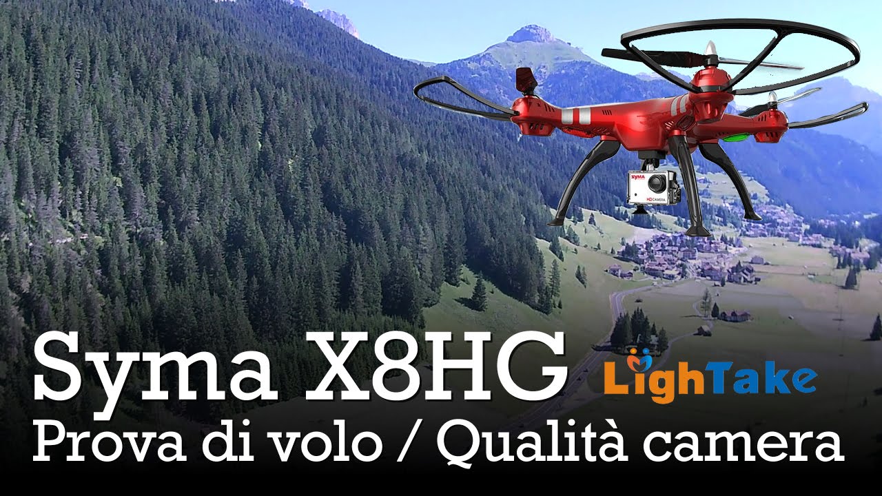 Syma X8HG Prova di volo, test qualità e test altitudine