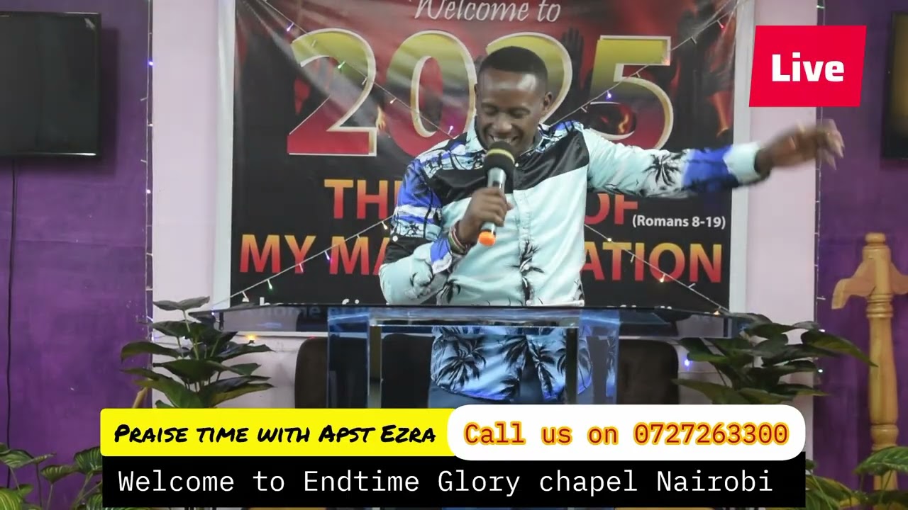 Powerful choruses praise with Apst Ezra 