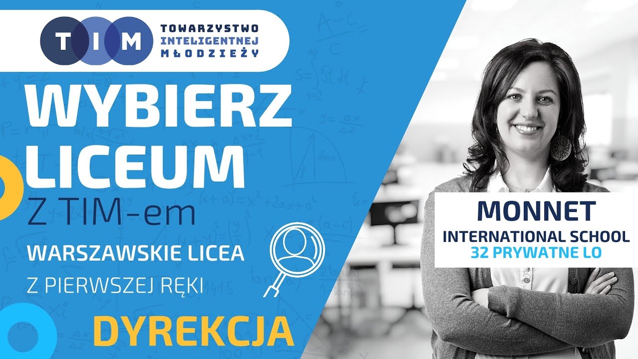 Wybierz Liceum z TIM - Monnet International School - Dyrekcja