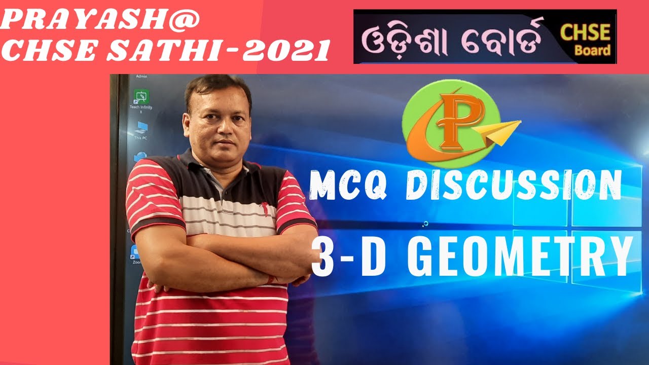 CHSE SATHI: 3-D  GEOMETRY MCQ
