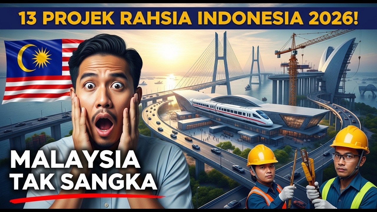 13 Rahsia Infrastruktur Indonesia Yang Mengejutkan Malaysia Pada 2026 🚧🇮🇩