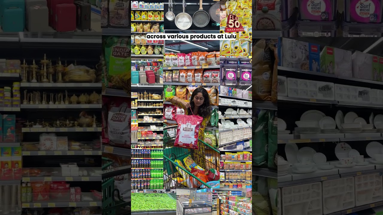 🔥 Flat 50% Frenzy is ON at LuLu Hypermarket, LuLu Mall Hyderabad!