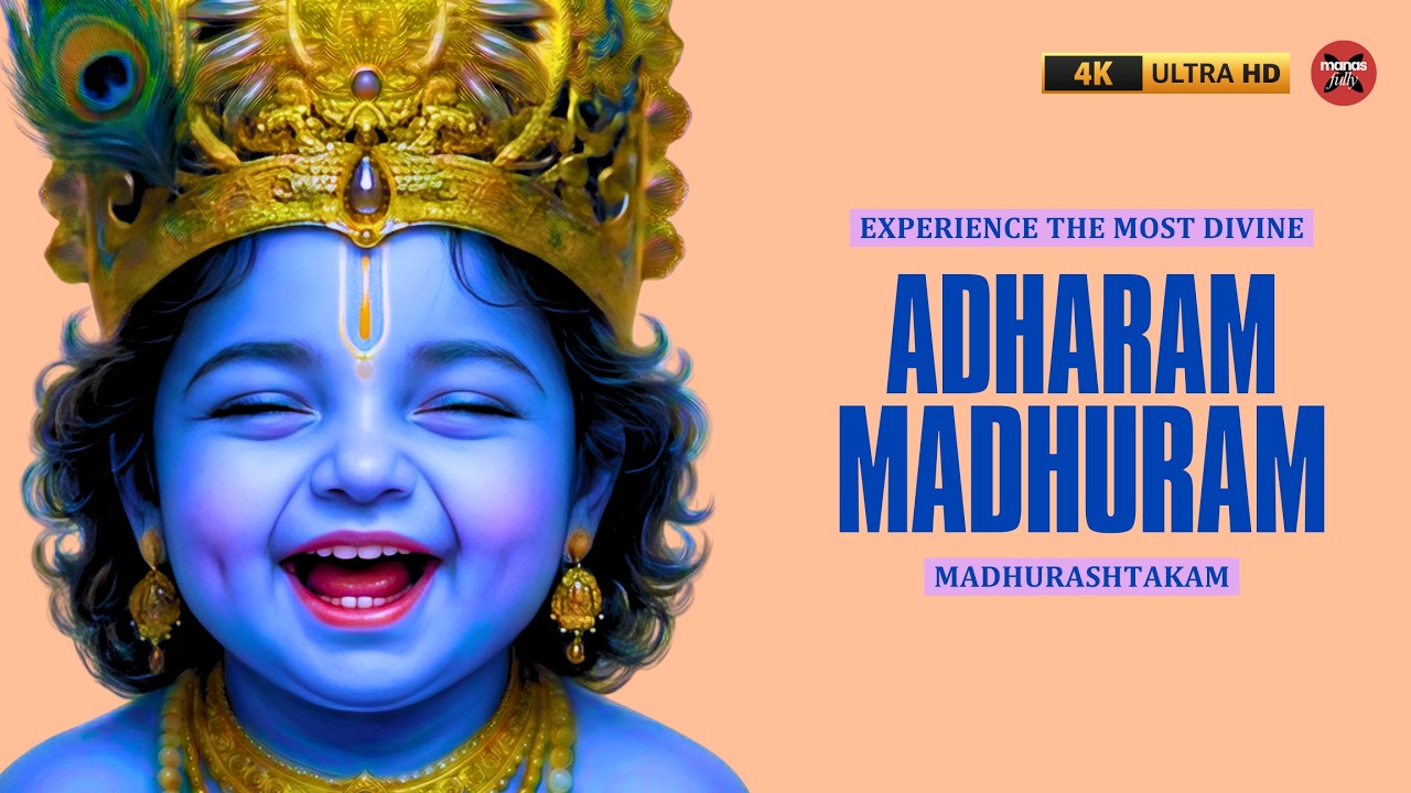 Madhurashtakam | Adharam Madhuram (मधुराष्टकम्) | Krishna Bhajan