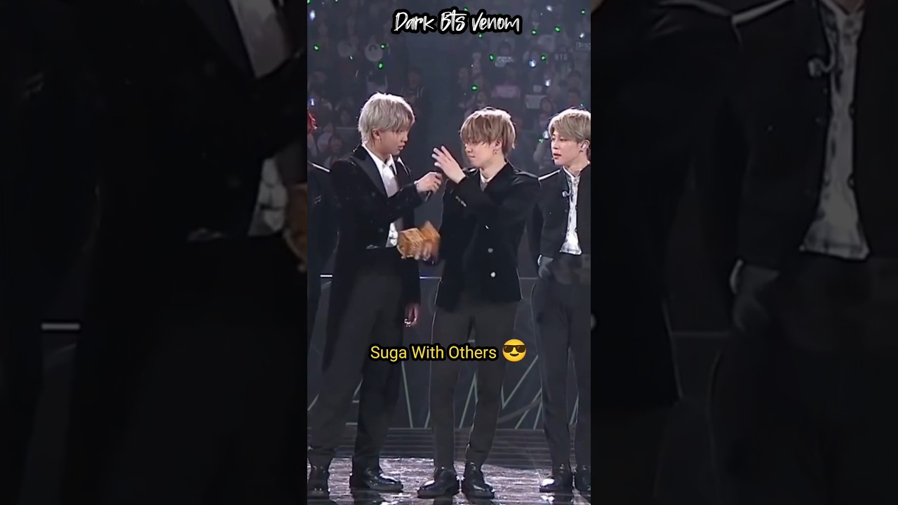 Suga With Others 🆚Jimin😻😂#bts #shorts #darkbtsvenom 🔥