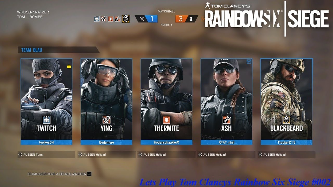 Nach langer langer Zeit geht es weiter | Rainbow Six Siege #002