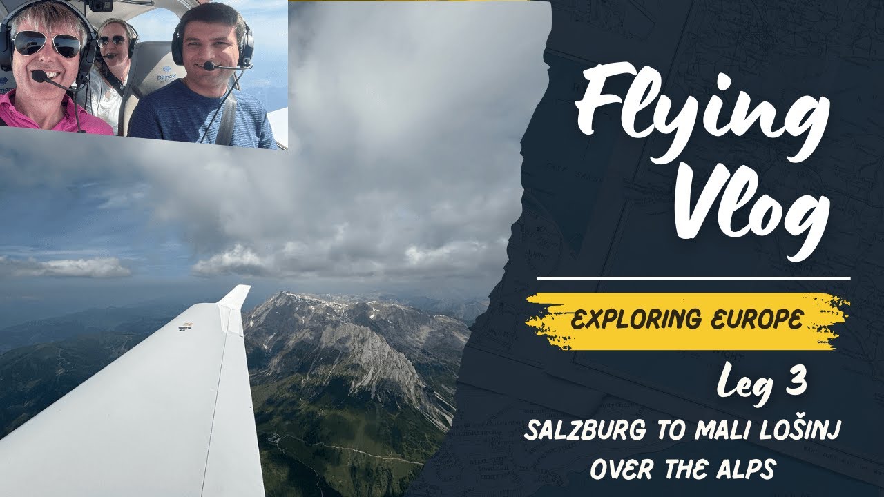 DA40 NG | Pilot Life | General Aviation | Southern Europe 2025 | Leg 3 - LOWS - LDLO