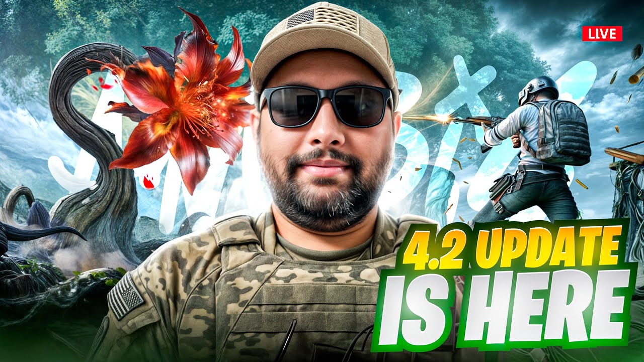 4.2 UPDATE IS HERE  | PUBG WITH ANUBISSS #pubgmobile  #livestream