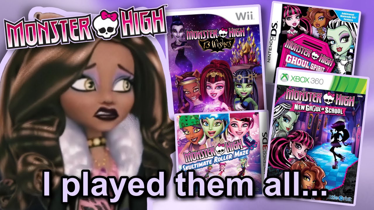 I Played EVERY Monster High Video Game & Flash Game