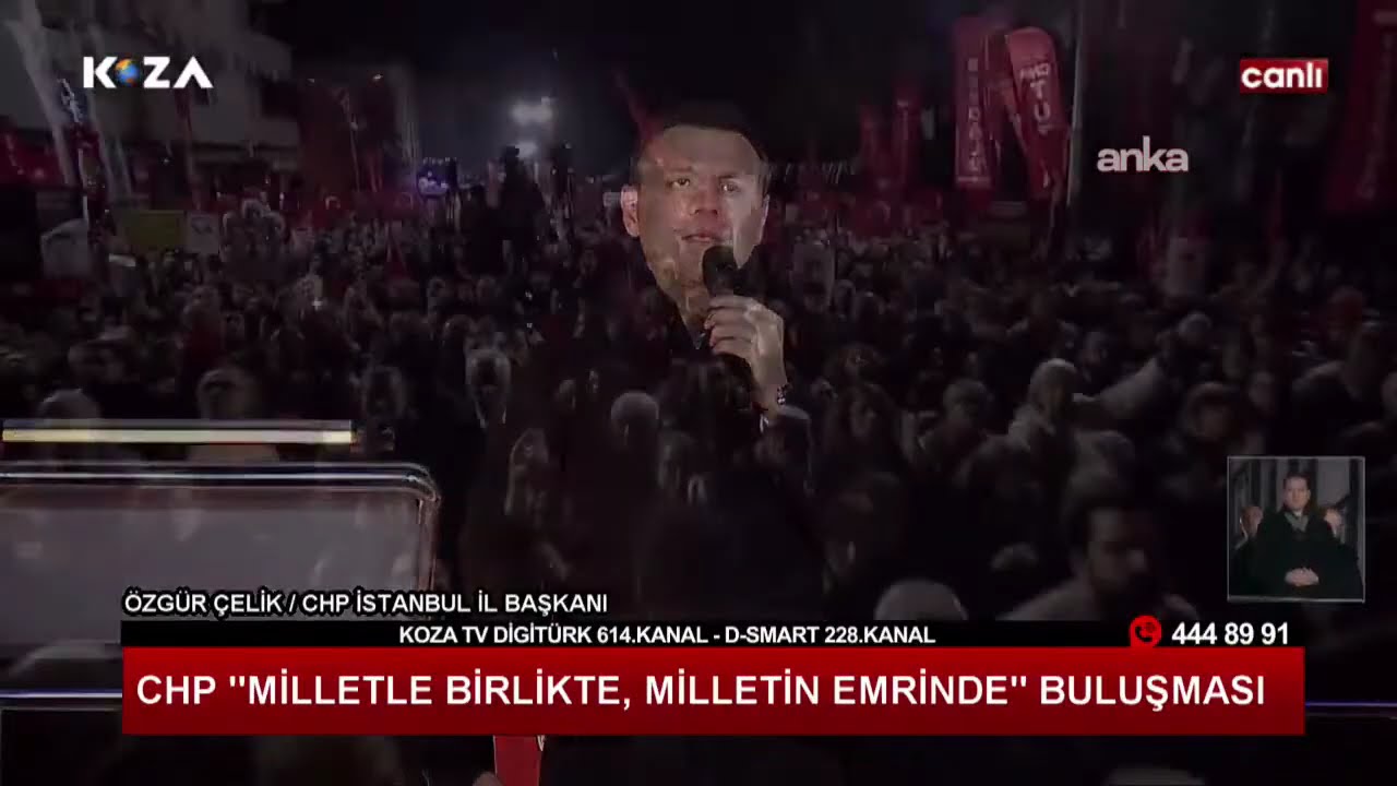 CHP'den Millet İradesine Sahip Çıkıyor Mitingi  #CanlıYayın