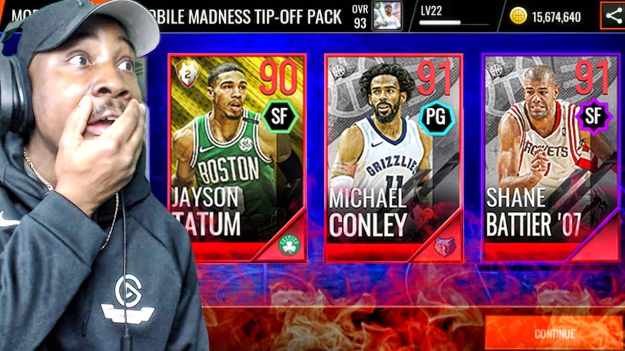 INSANE NCAA MOBILE MADNESS TIP-OFF PACK OPENING! NBA Live Mobile 18 Pack Opening Ep. 39