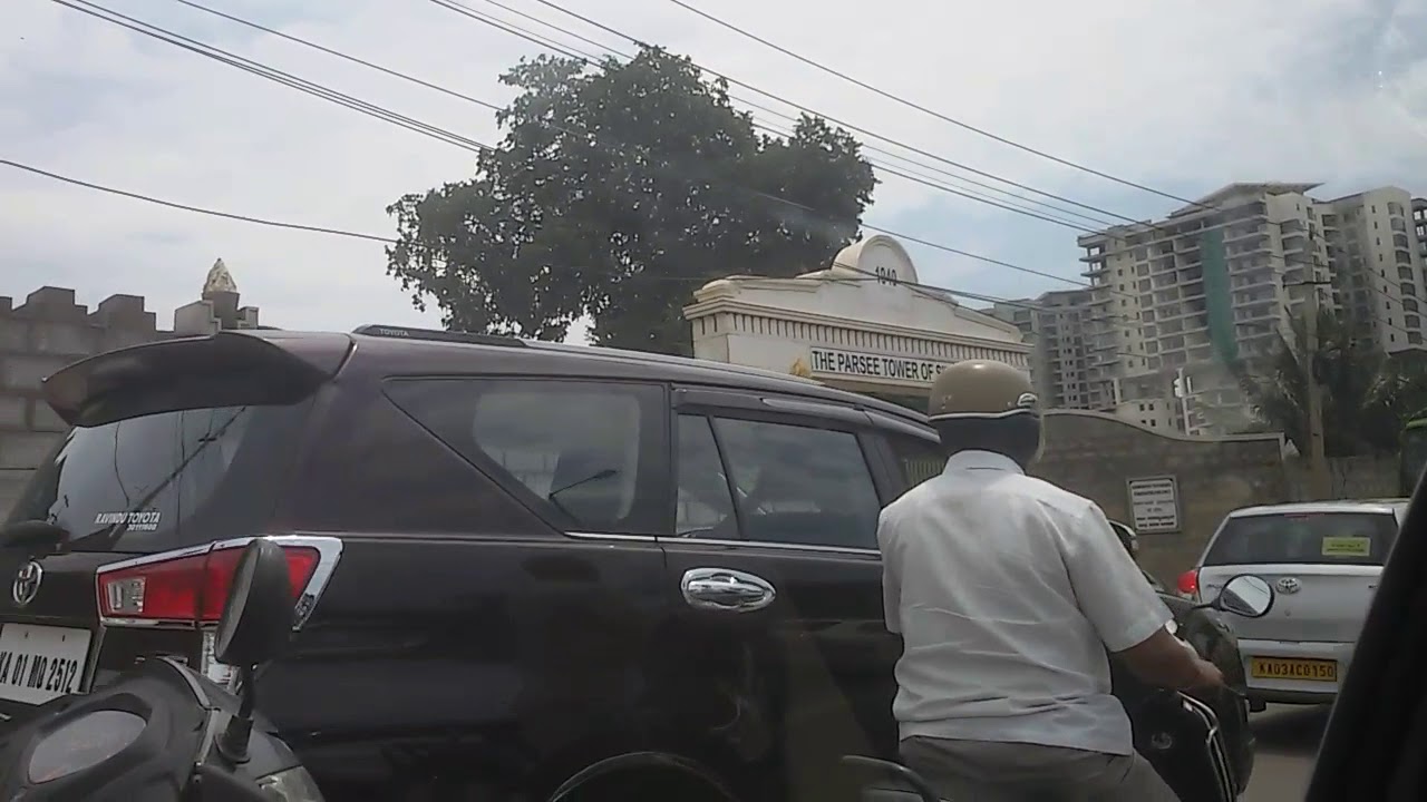 parsi tower of silence entrance in bangalore (india)