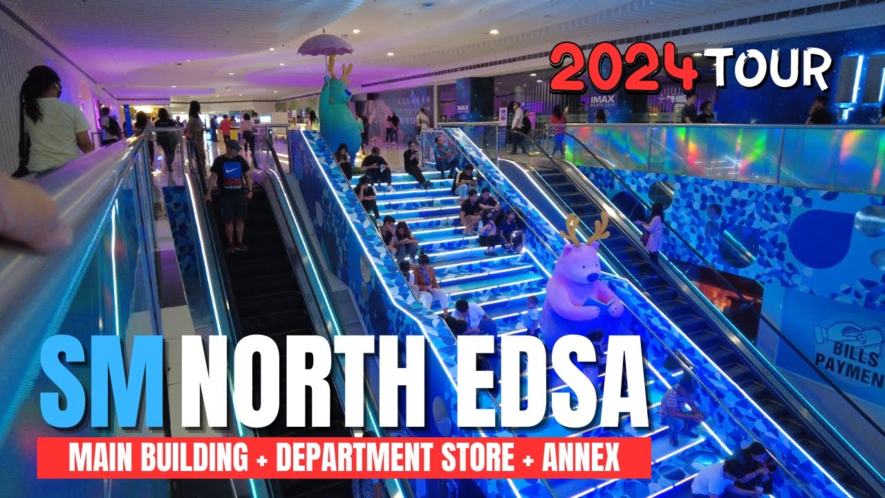 [4K] SM NORTH EDSA 2024 MALL TOUR (MAIN BLDG, DEPARTMENT STORE, THE ANNEX)