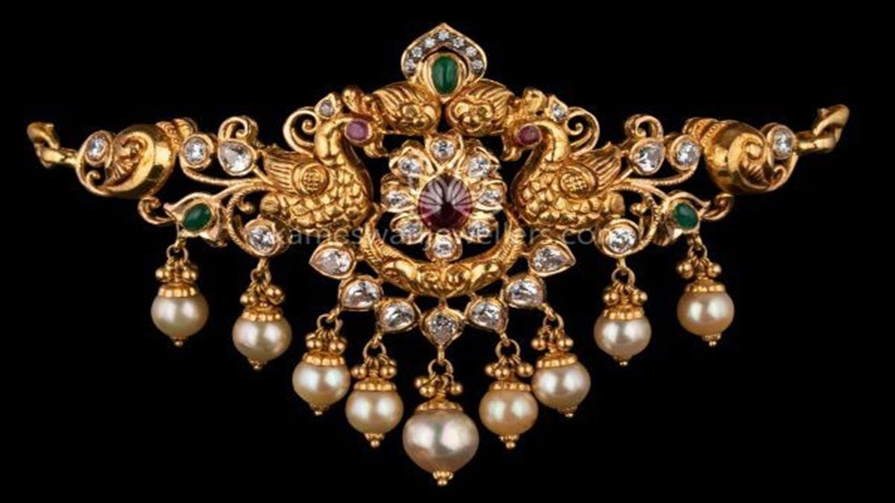 Light Weight Gold Traditionnal Choker Designs 2019 | Indian Jewellery Design 2019