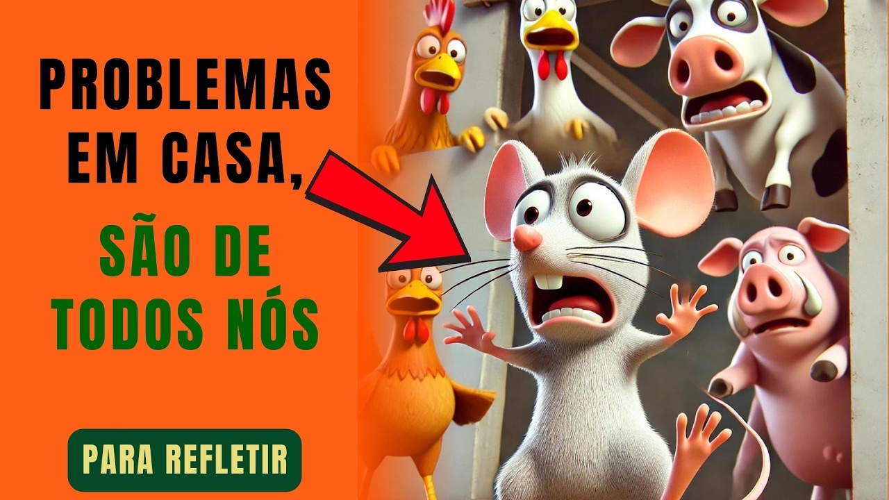 O Problema do Rato: Como Um Pequeno Problema Pode Atingir a Todos | Reflex&atilde;o Inspiradora