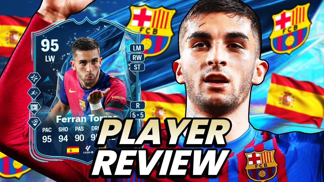 5⭐5⭐ 95 TOTS HONOURABLE MENTIONS FERRAN TORRES PLAYER REVIEW! FC 25 ULTIMATE TEAM