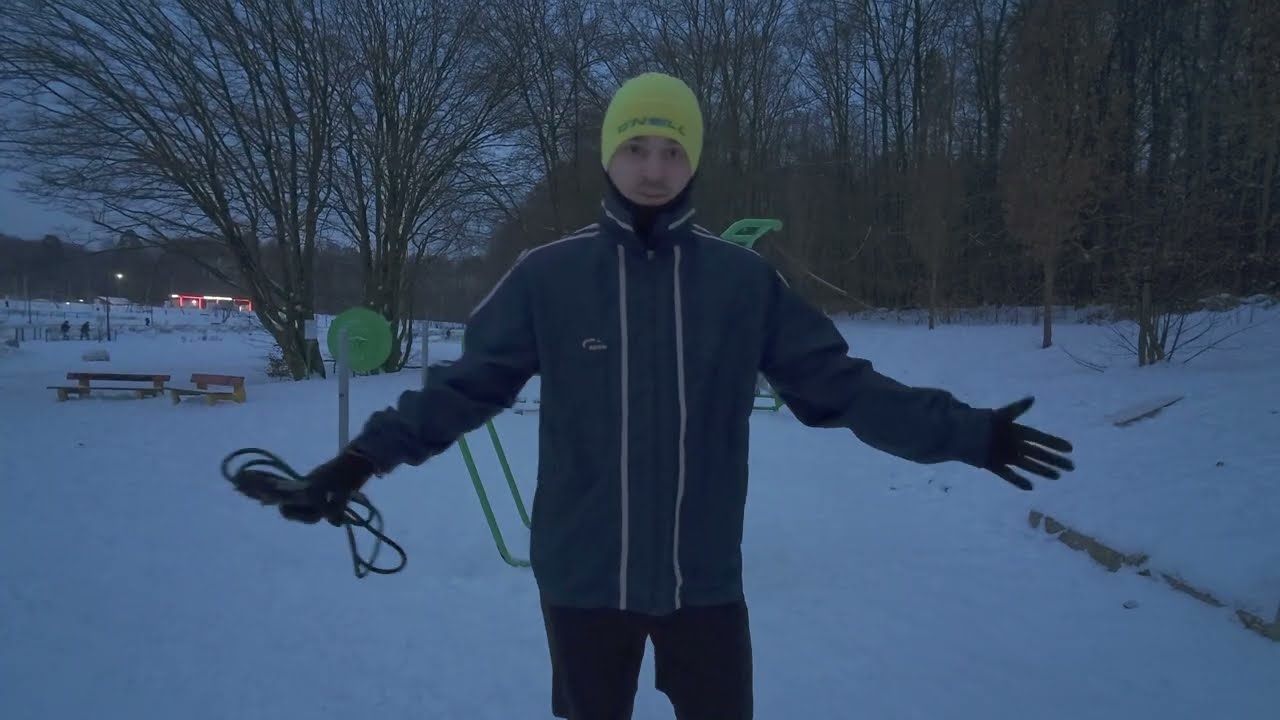 Круговая тренировка | Full-body circuit #snow #winter #workout #motivation #discipline #fyp