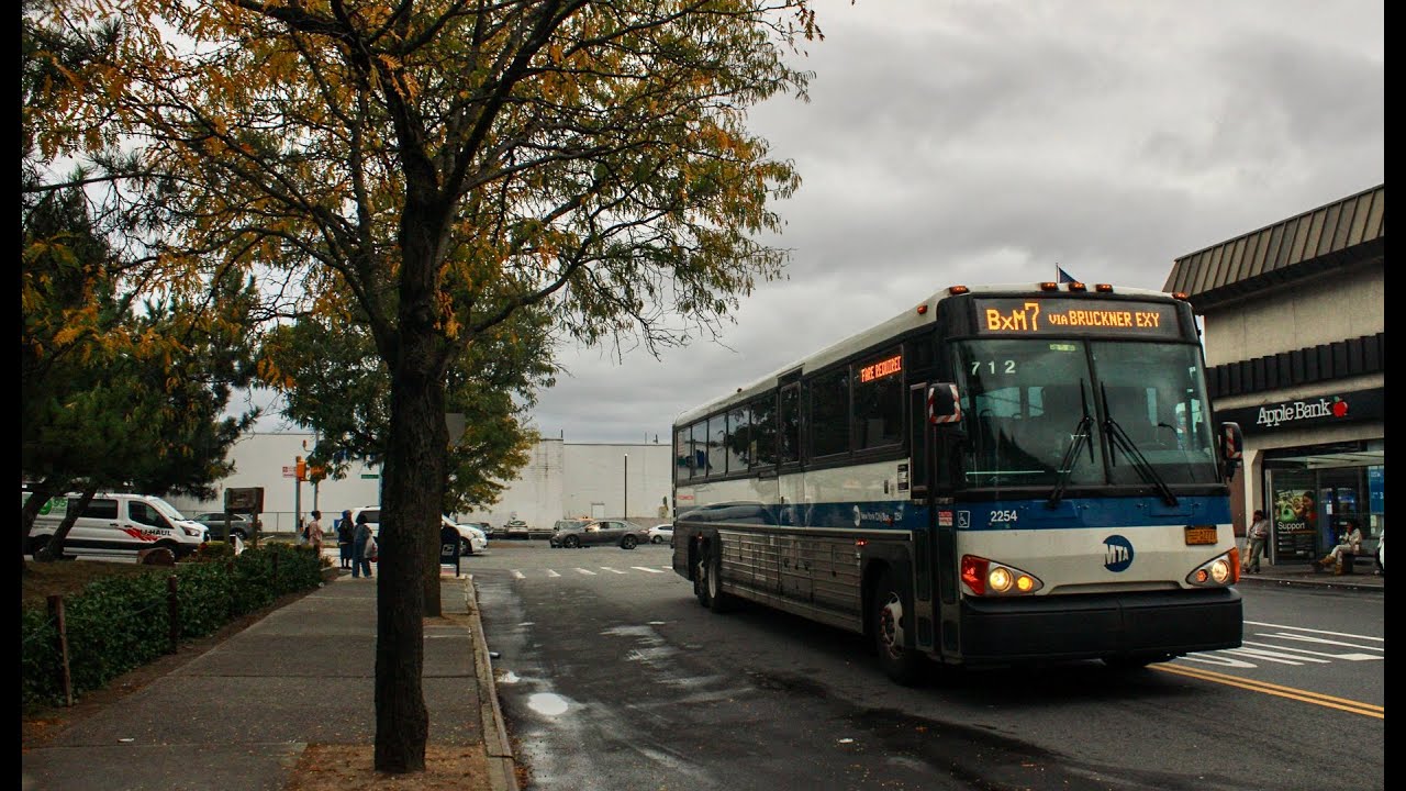 ᴴᴰ⁶⁰ Front POV: BxM7 Front View Full ride from Co-Op City to Midtown onboard 2012 MCI D4500CT 2254