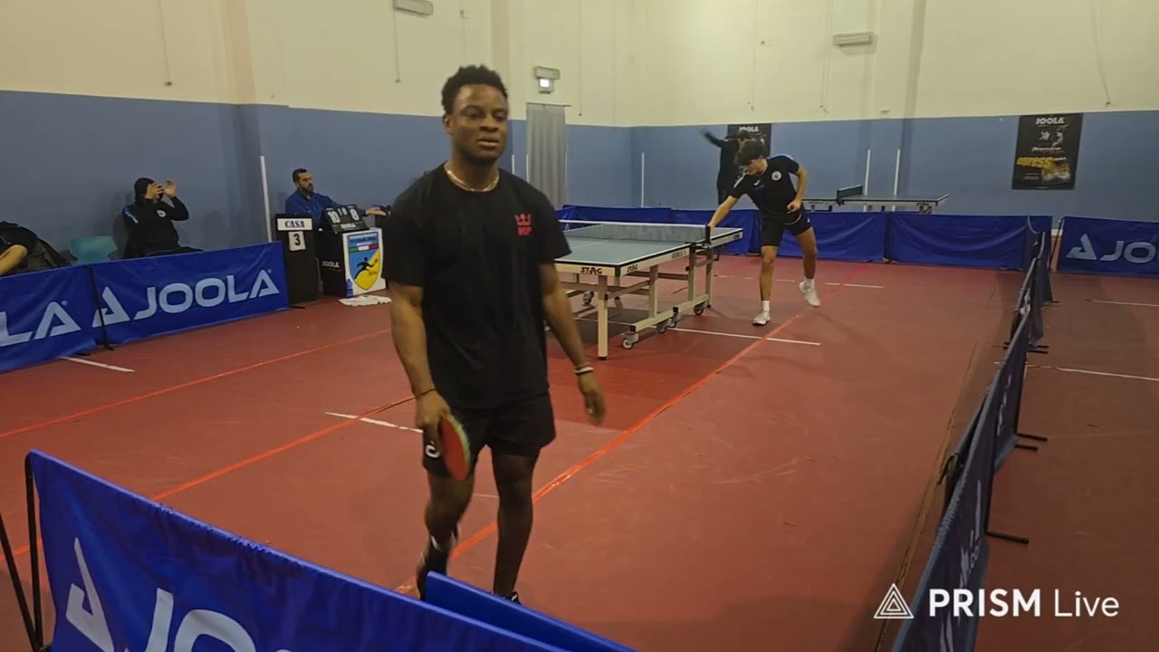 Etim Orok - Giuseppe Calarco Table Tennis Italy Serie A-2 