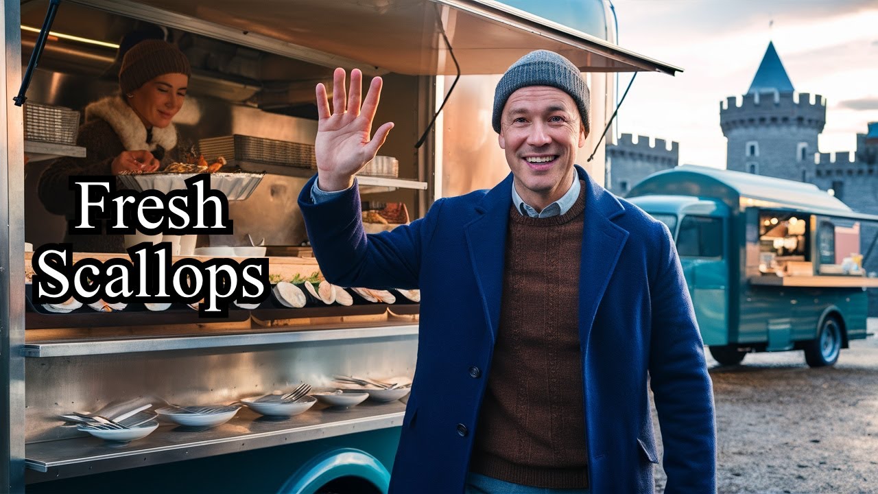 Exploring a Scottish🇬🇧Street Market: A Taste of Inverness
