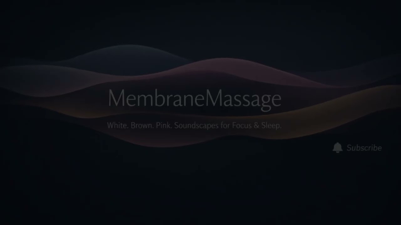 4 Hours Pure Brown Noise for Treating Insomnia | No Ads