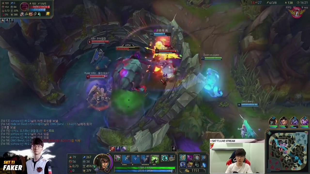 Faker shouldn’t be allowed to use Shurelya.. Cassiopeia with her wings?! [ Full Game ]