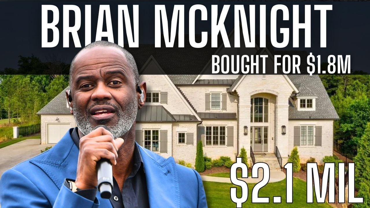 Inside Brian McKnight’s $2.1M Milton, GA Mansion (Sold in 2023)