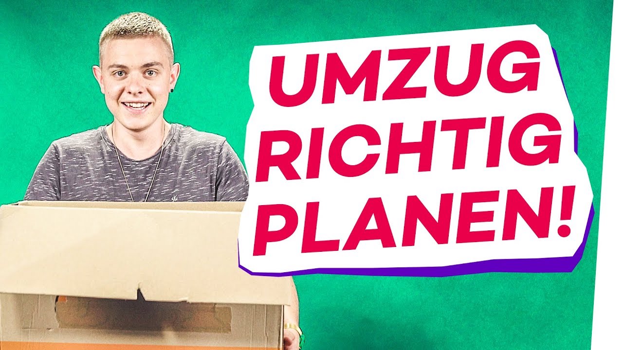 UMZUG richtig planen – TIPPS und TRICKS!