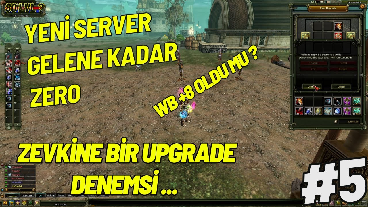 SIFIRDAN PUSLU OKCU #5 UPGRADE SEVDALILARI.. BU WB'LER BENİ SEVİYOR :))