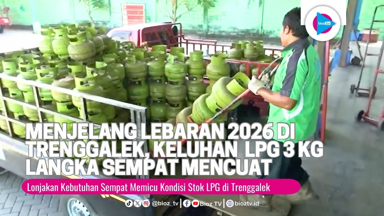 Menjelang Lebaran 2026 di Trenggalek, Keluhan  LPG 3 Kg Langka Sempat Mencuat - bioztv.id
