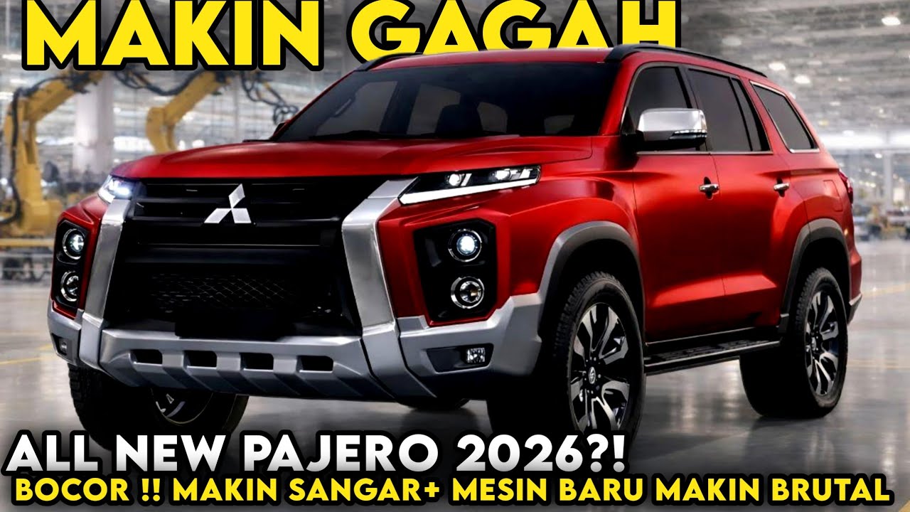 BOCORR ‼ NEW PAJERO SPORT 2026 SIAP HADIR Lebih Sangar & Mesin BARU BRUTAL || mobil terbaru