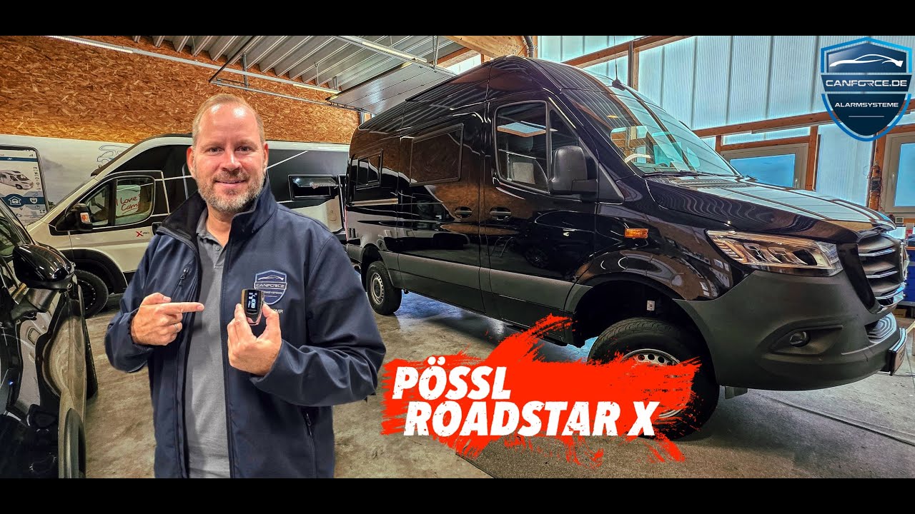 🔐ALARMANLAGE PÖSSL ROADSTAR X CAMPER 4x4 MERCEDES SPRINTER 2026🚨BEST HOME SECURITY SYSTEM 2025