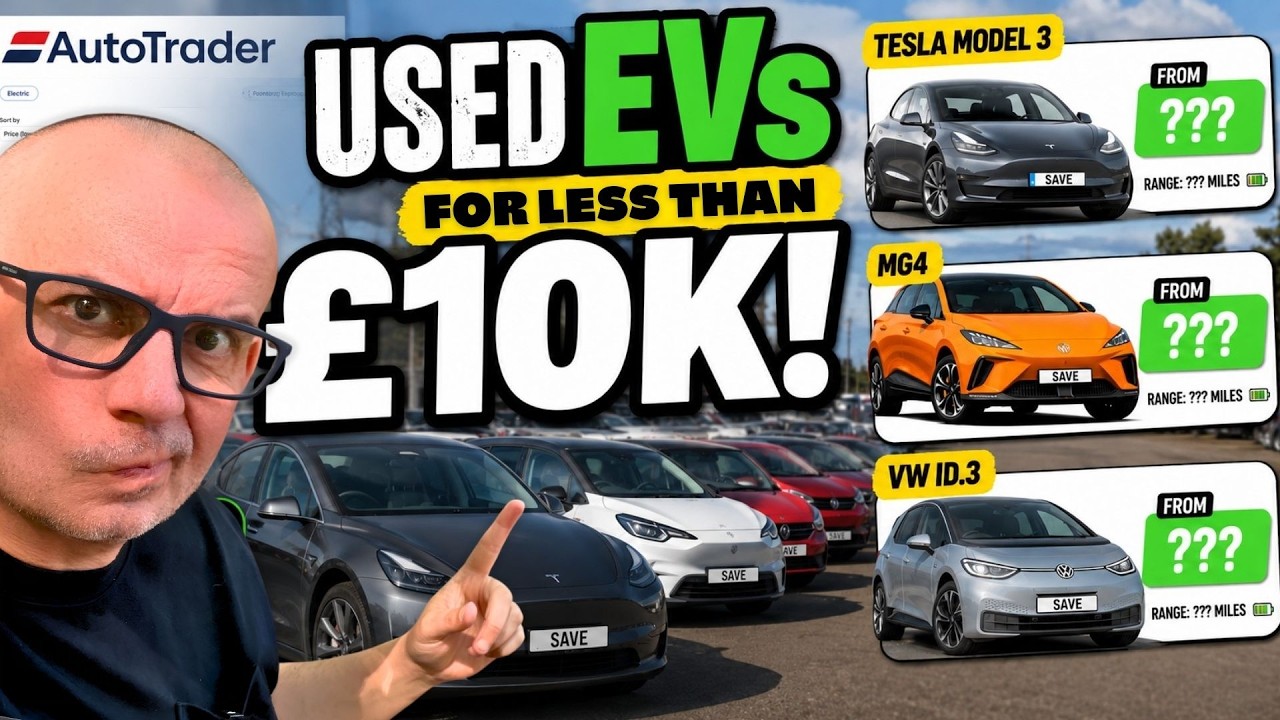 Used EVs for LESS THAN &pound;10k | The best Budget Electric Cars in the UK?