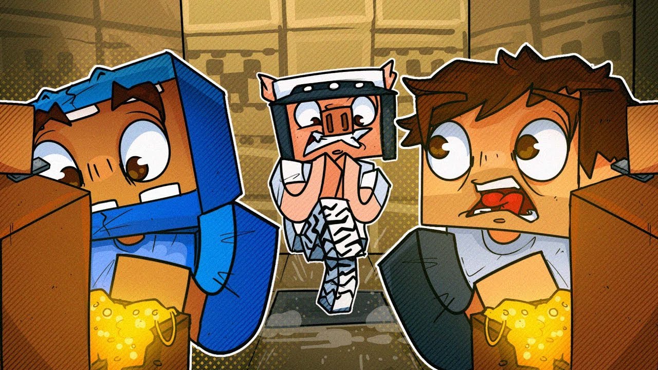 We Go On A Desert Pyramid Adventure! - Minecraft
