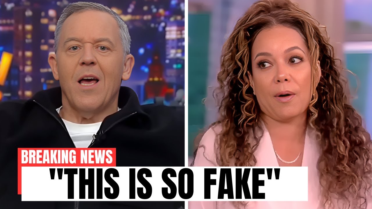 Greg Gutfeld Clashes with Sunny Hostin in Viral Talk Show Moment!