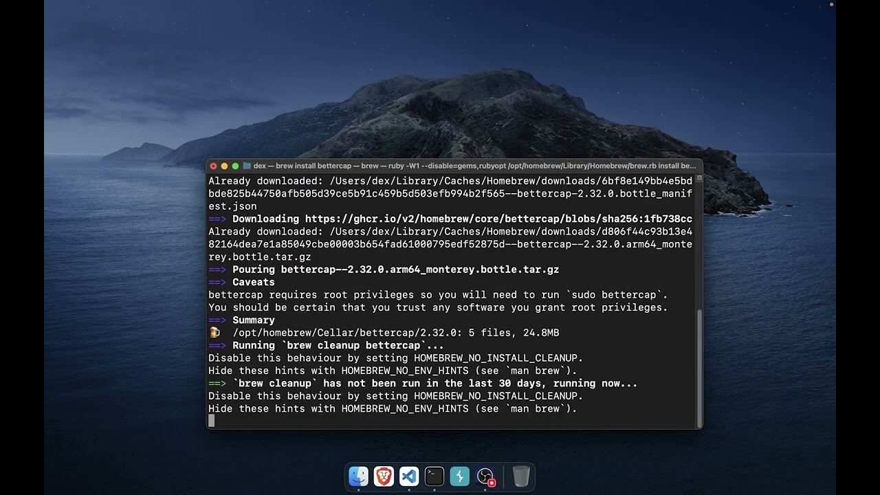 Bettercap on M1 | How to Install 2022