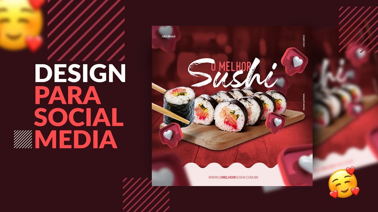 Social Media para Restaurante Japonês | RR