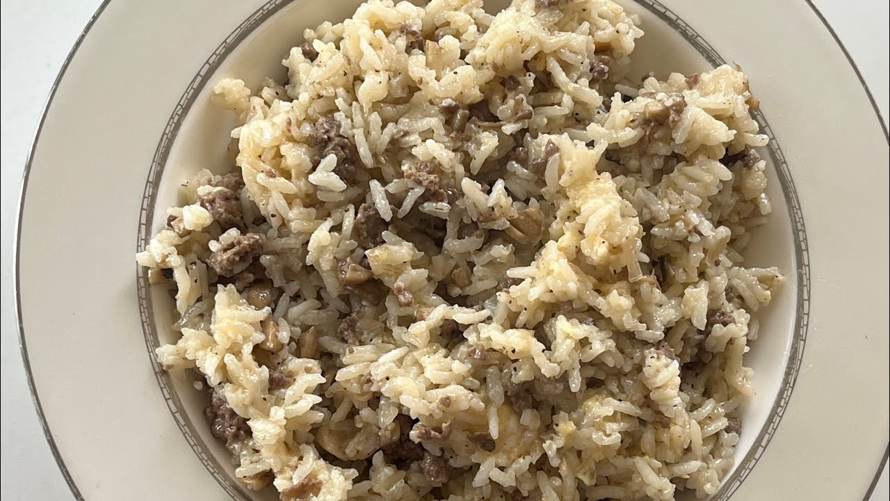 Gouda Cheese With Rice/easy and delicious
