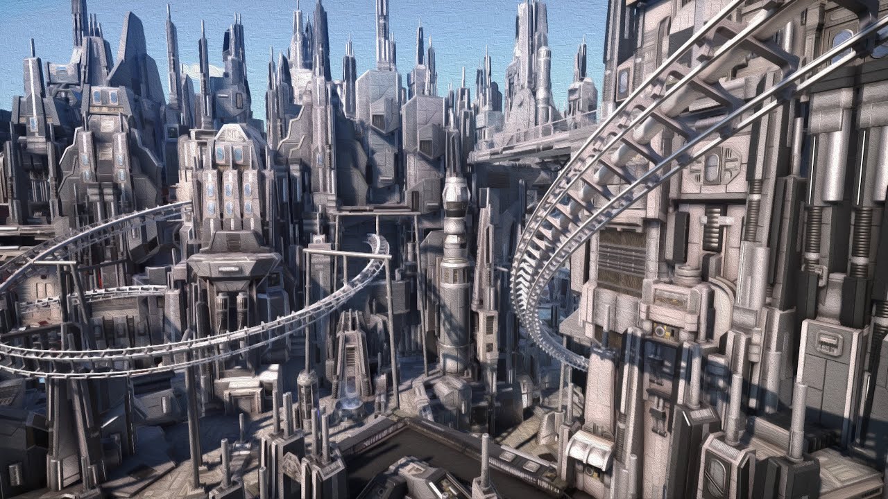 Titanium X Dimension Coaster [Planet Coaster]